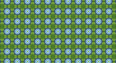 Geleneksel Asya dekoratif sınır tasarımı