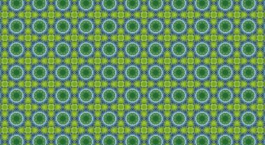 Geleneksel Asya dekoratif sınır tasarımı