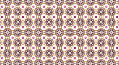 Geleneksel Asya dekoratif sınır tasarımı