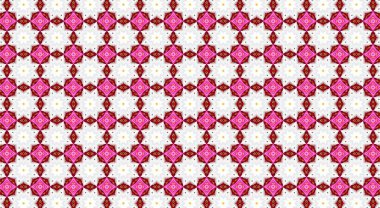 Geleneksel Asya dekoratif sınır tasarımı