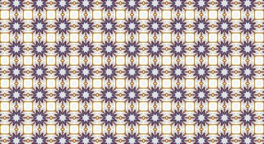 Geleneksel Asya dekoratif sınır tasarımı