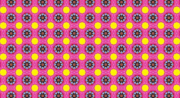 Geleneksel Asya dekoratif sınır tasarımı