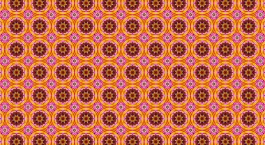 Geleneksel Asya dekoratif sınır tasarımı