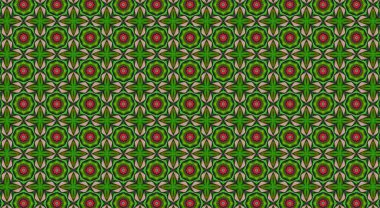 Geleneksel Asya dekoratif sınır tasarımı