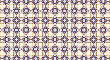 Geleneksel Asya dekoratif sınır tasarımı