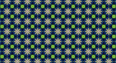 Soyut çiçeklerle kusursuz desen.