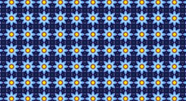 Geometrik şekilli kusursuz desen, vektör illüstrasyonu