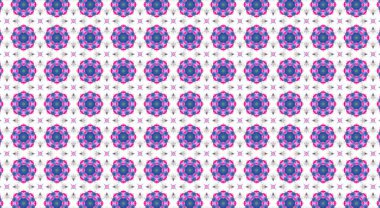 Geometrik şekilli kusursuz desen. vektör illüstrasyonu