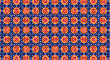 Arkaplan için soyut renkli desen. Dekoratif arkaplan duvar kağıdı, logo, klasik grafikler ve yüzey için kullanılabilir