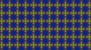 Geleneksel Asya dekoratif sınır tasarımı