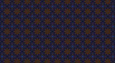 Geleneksel Asya dekoratif sınır tasarımı