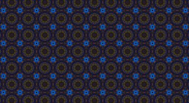 Geleneksel Asya dekoratif sınır tasarımı