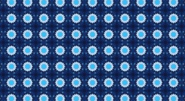 Geleneksel Asya dekoratif sınır tasarımı