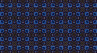 Geleneksel Asya dekoratif sınır tasarımı