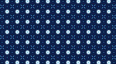 Geleneksel Asya dekoratif sınır tasarımı