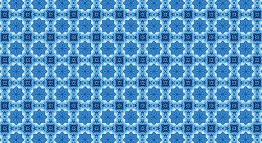 Geleneksel Asya dekoratif sınır tasarımı