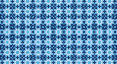 Geleneksel Asya dekoratif sınır tasarımı