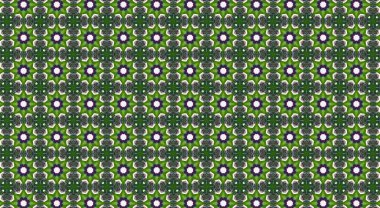 Soyut geometrik şekilli kusursuz desen