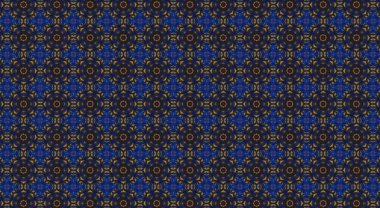 Raster Illustrasyon. Kusursuz desen.