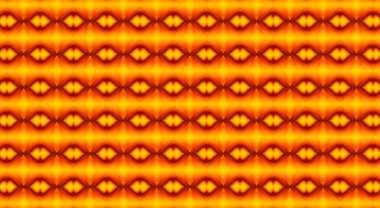 Geometrik şekilli, kusursuz desenli bir sınır. resimleme