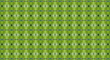 Soyut çiçeklerle kusursuz desen.