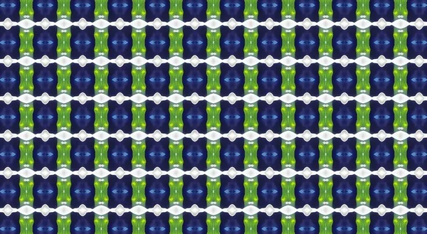 Geometrik şekilli, kusursuz desenli bir sınır. resimleme