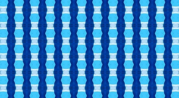 Mavi ve beyaz geometrik desenlerin soyut arkaplanı