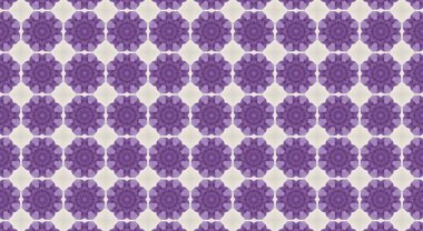 Soyut geometrik şekilli kusursuz desen