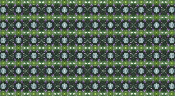 Abstracte Achtergrond Van Naadloos Patroon Met Geometrische Vormen — Stockfoto