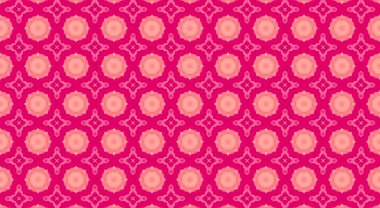 Soyut geometrik şekilli kusursuz desen