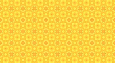 Soyut çiçeklerle kusursuz desen