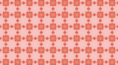 Geometrik şekilli kusursuz desen. vektör illüstrasyonu