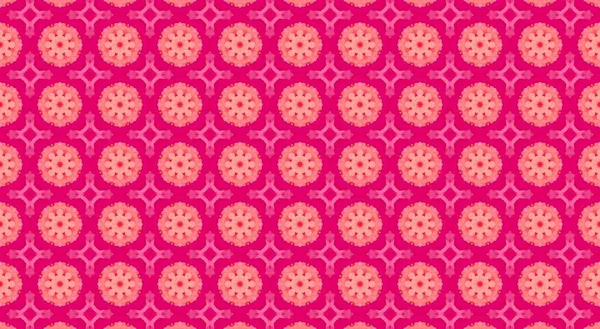 Soyut çiçeklerle kusursuz desen.