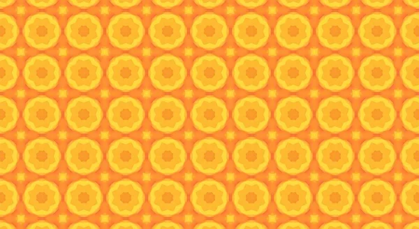 Soyut çiçeklerle kusursuz desen.