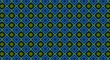 Geometrik şekilli kusursuz desen vektör çizimi