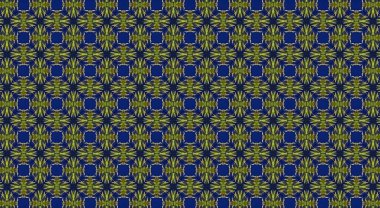 Raster Illustrasyon. Soyut elementlerle kusursuz desen.