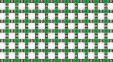 Geometrik şekilli kusursuz desen, vektör illüstrasyonu