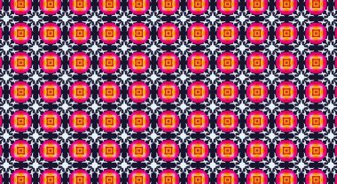 Soyut geometrik şekilli kusursuz desen