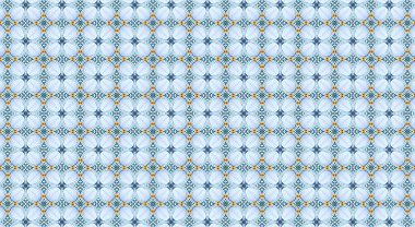 Geometrik şekilli kusursuz desen. vektör illüstrasyonu