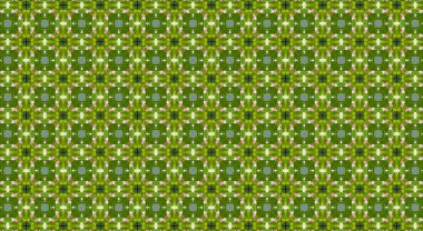 Soyut çiçeklerle kusursuz desen. vektör illüstrasyonu