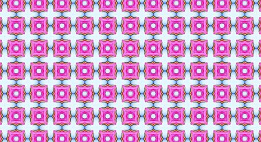 Soyut geometrik şekilli kusursuz desen