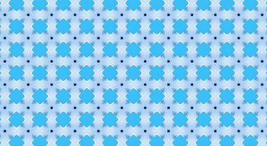 Geometrik şekilli kusursuz desen vektör çizimi