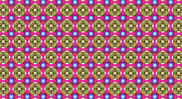 Soyut geometrik şekilli kusursuz desen