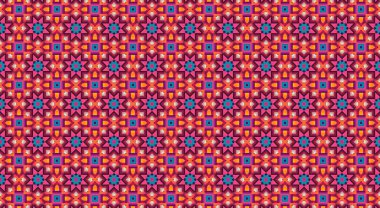 soyut renkli desen, modern illüstrasyon