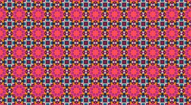 soyut renkli desen, modern illüstrasyon