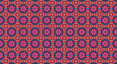 Soyut geometrik desen illüstrasyon