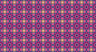 Yama dokusu biçiminde kusursuz desen