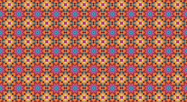 Soyut renkli arkaplan ile kusursuz desen