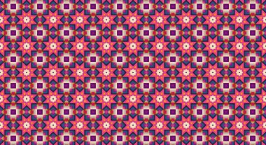 soyut renkli desen, modern illüstrasyon