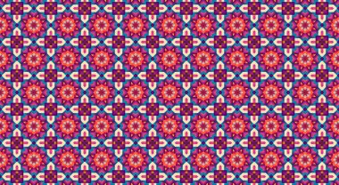 soyut renkli desen, modern illüstrasyon